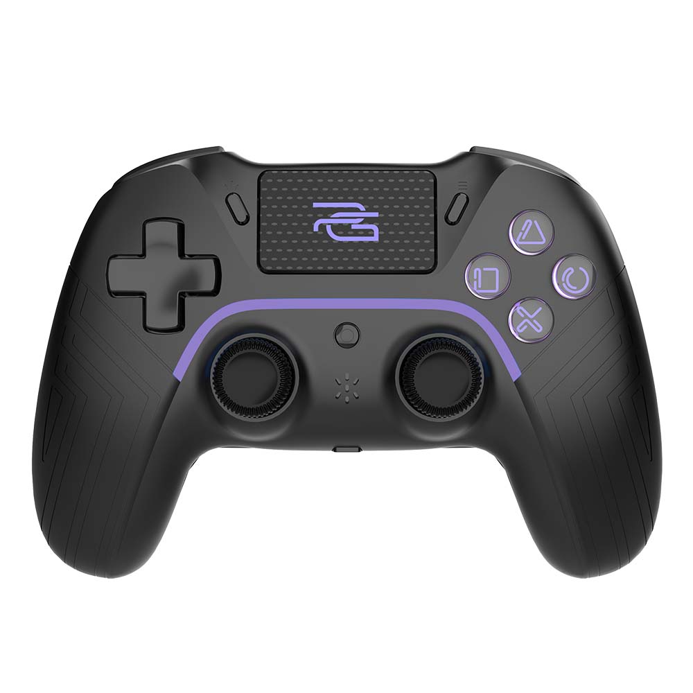 Proove - bezdrátový ovladač Skadi (WGSK00022001) - ergonomický, USB-C, AUX, BT, touchpad, pro PS4, PC, Android, 600 mAh - černá