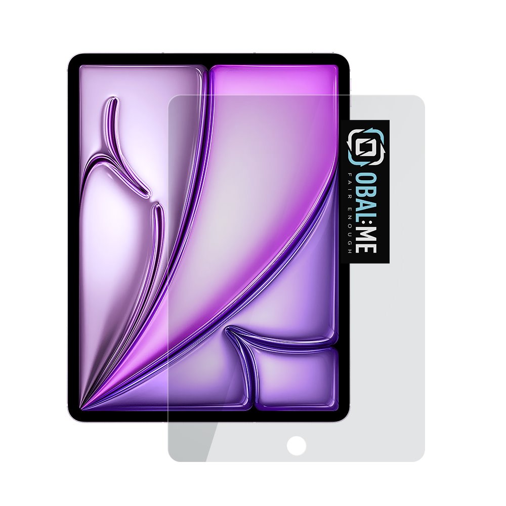 Tvrzené sklo OBAL:ME 2.5D pro iPad Air 2020/2022/2024/2025 Clear