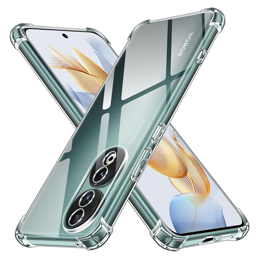 Techsuit - nárazuvzdorný čirý silikon - Oppo Reno15 - průhledná