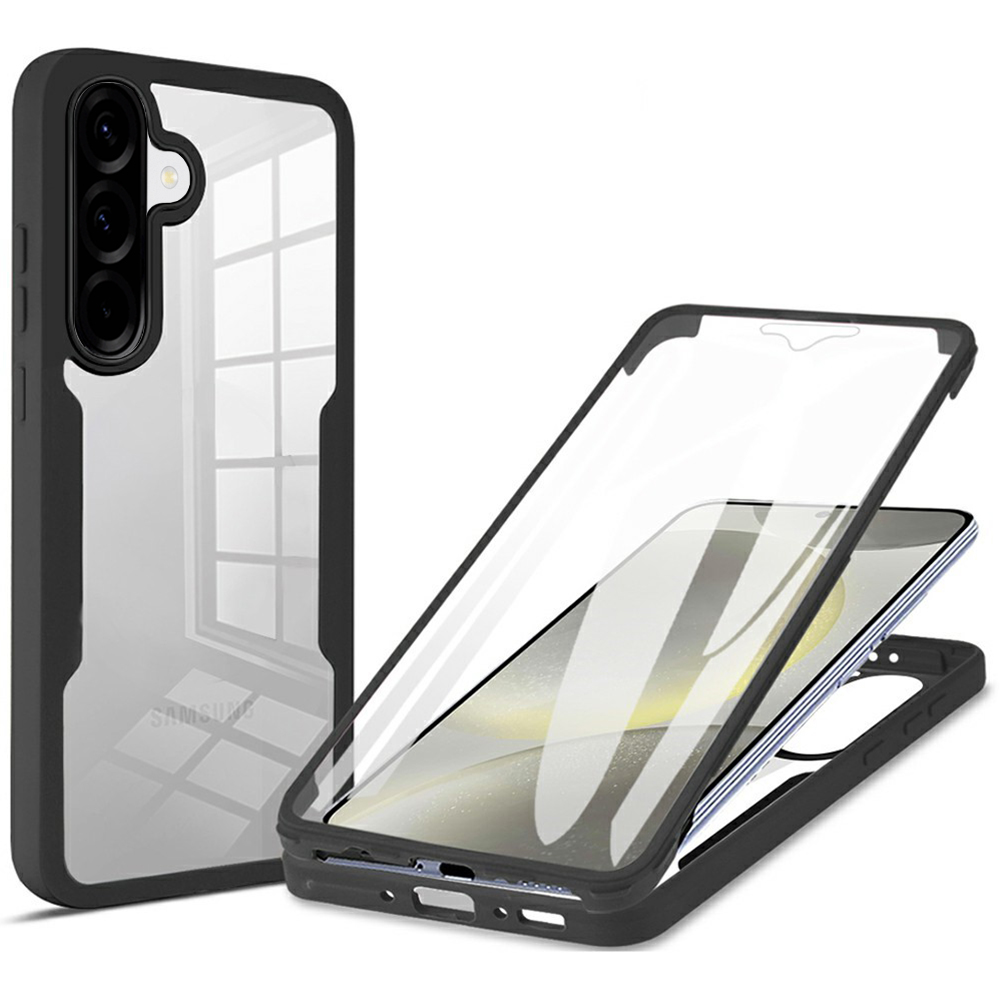 Techsuit - ColorVerse 360 Series + ochranná fólie - Samsung Galaxy A37 5G - černá