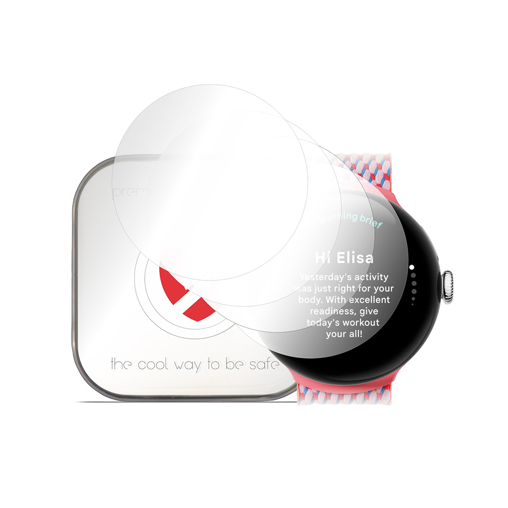 Smart Protection - Premium Classic (4 ks) - pro Google Pixel Watch 4 41mm - čirá