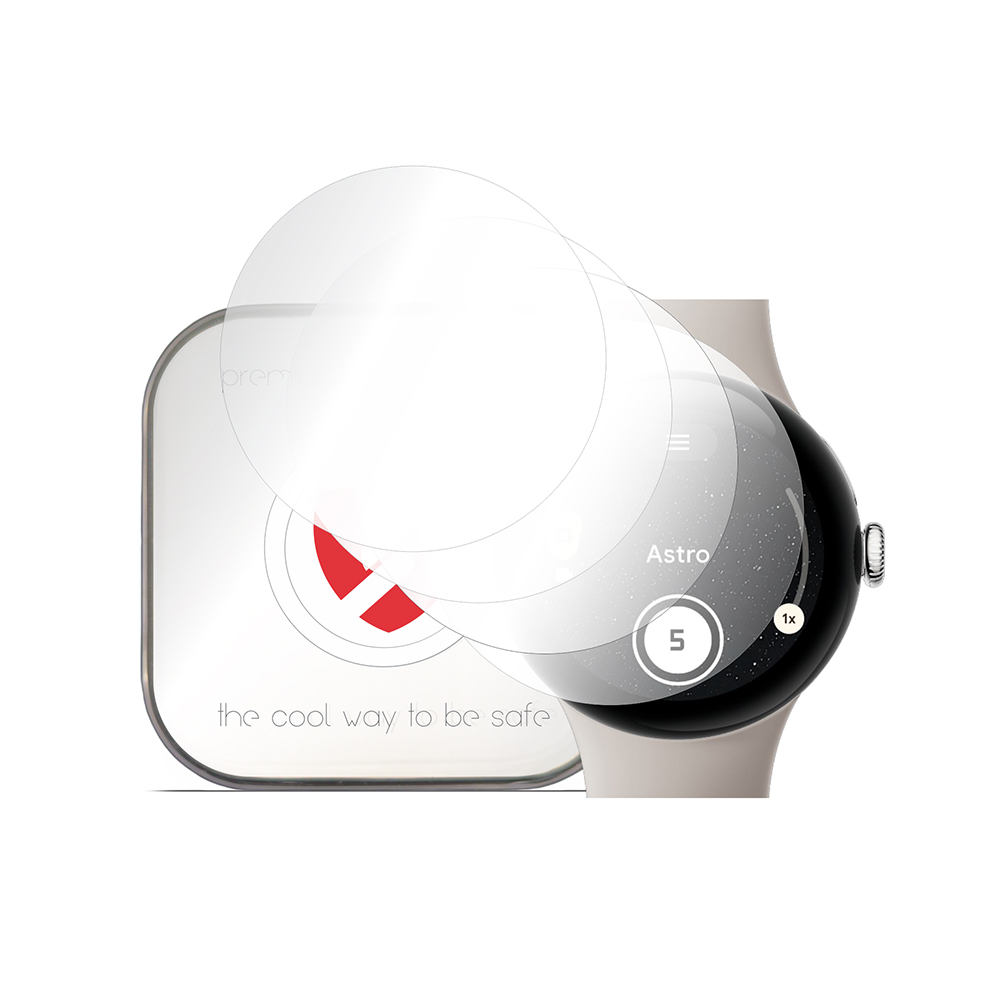 Smart Protection - premium classic (4 ks) - Google Pixel Watch 4 45mm - čirá