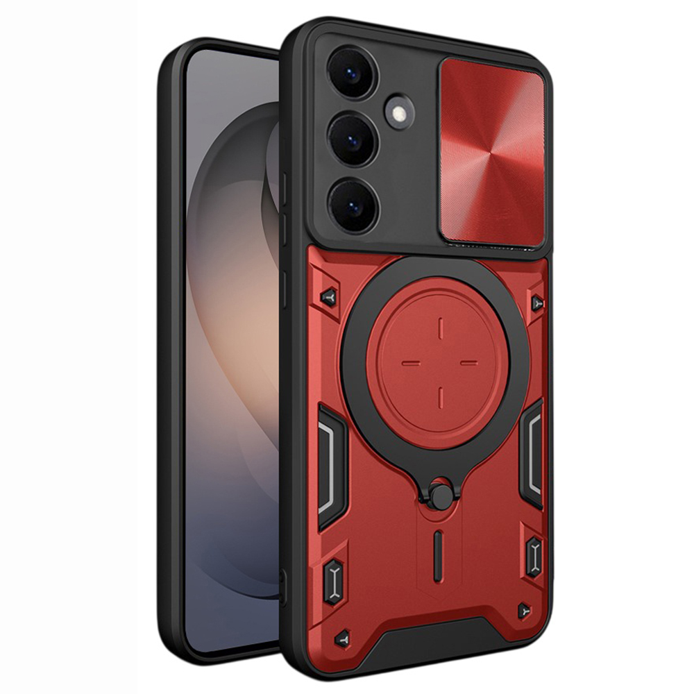 Techsuit CamGuard Pro pro Samsung Galaxy S26 - červený