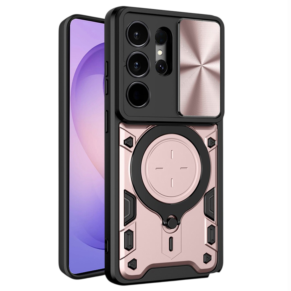 Techsuit CamGuard Pro pro Samsung Galaxy S26 Ultrarůžově zlatá