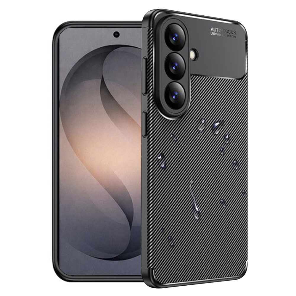 Techsuit CarbonFiber pro Samsung Galaxy S26 Plusčerná