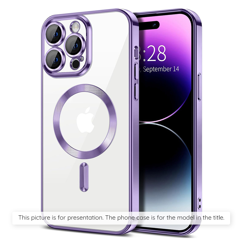 Techsuit - Luxury Crystal MagSafe - Samsung Galaxy S26 Plus - světle fialová