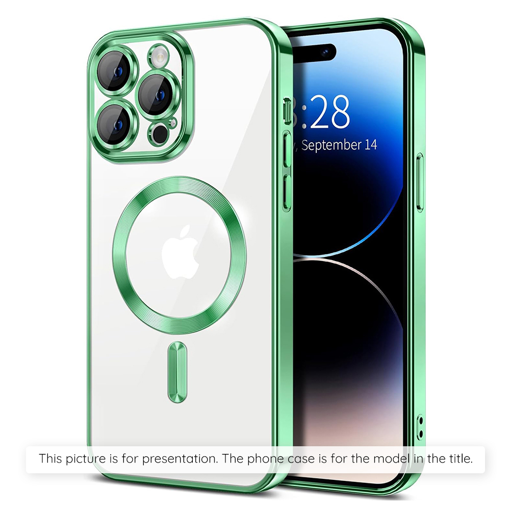 Techsuit - Luxury Crystal MagSafe - Samsung Galaxy S26 Plus - světle zelená