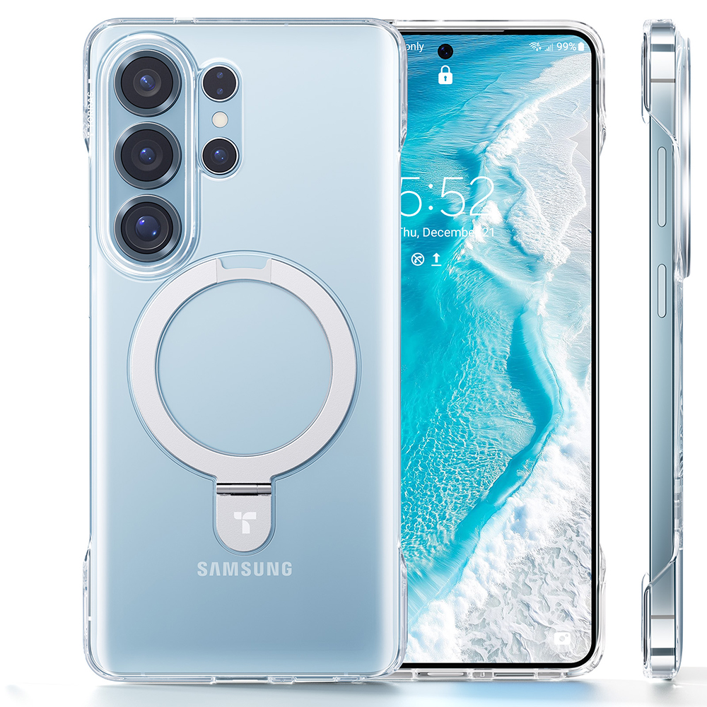Torras Ostand Slim Series pro Samsung Galaxy S26 Ultra průhledný