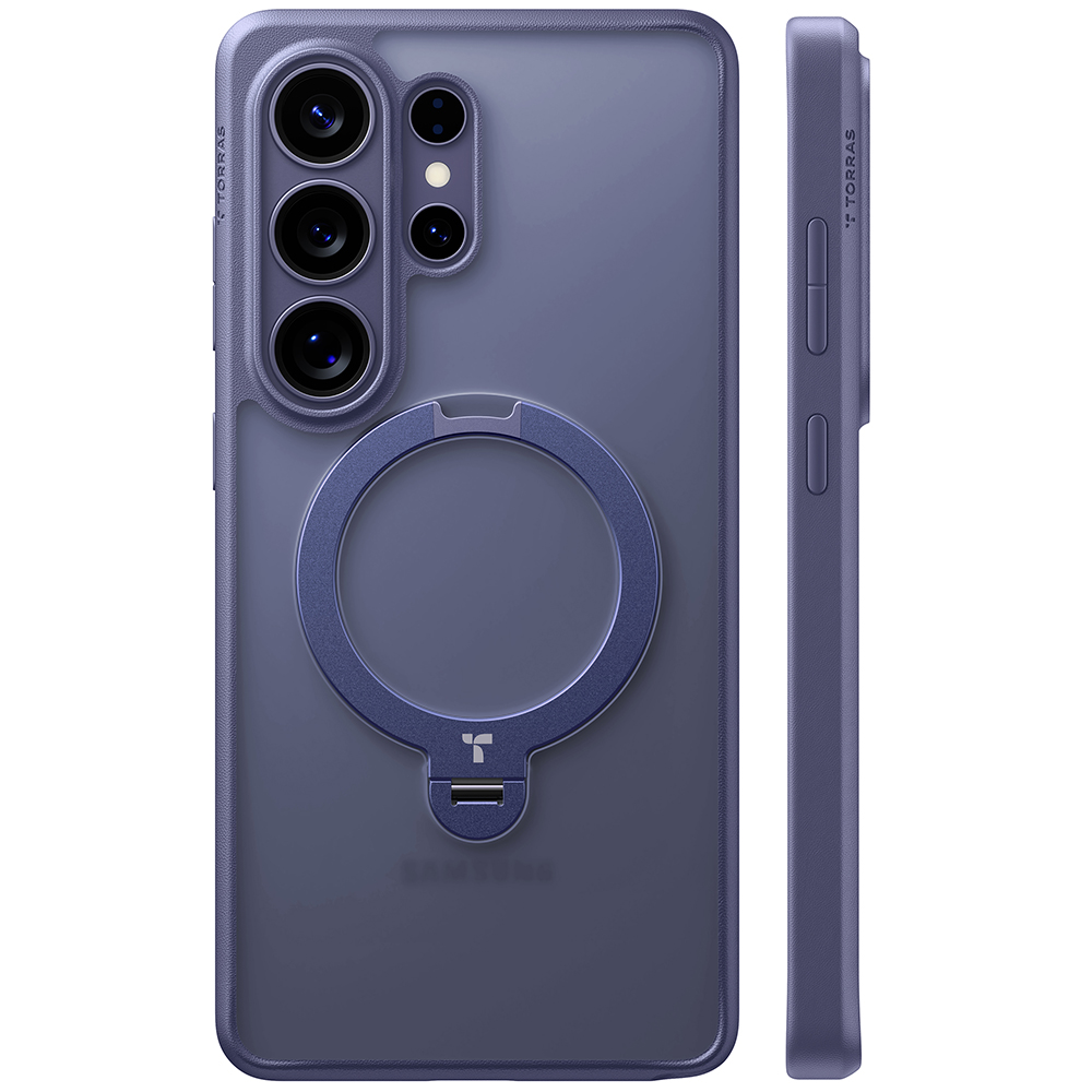 Torras Ostand Spin Series Samsung Galaxy S26 Ultra tmavě fialová