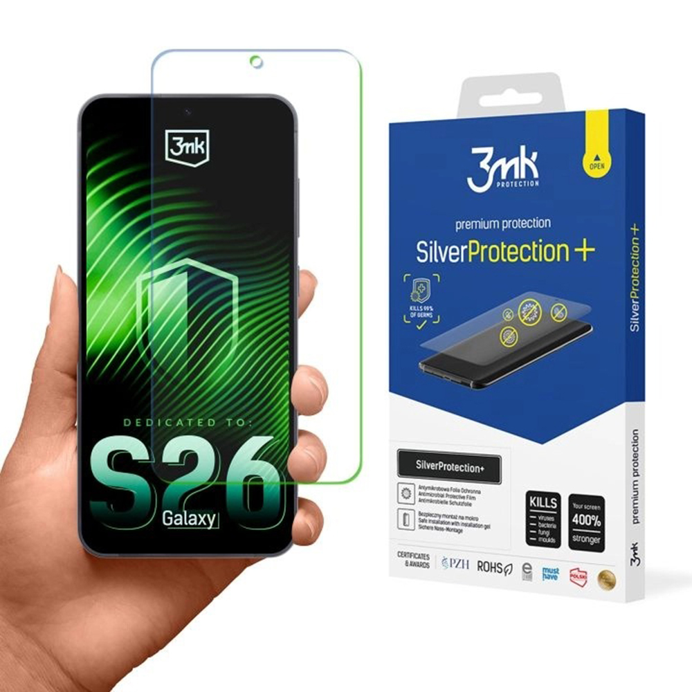 3mk SilverProtection+ pro Samsung Galaxy S26čirá