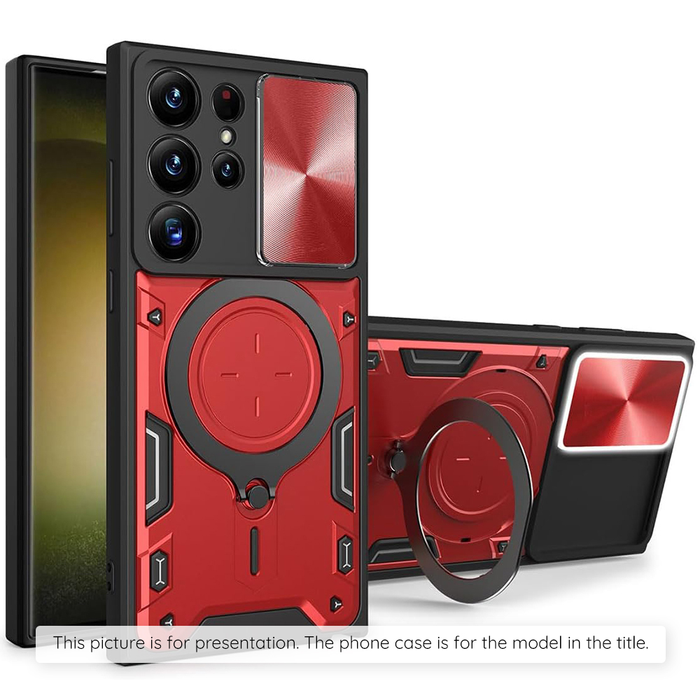 Techsuit - CamGuard Pro - Xiaomi Redmi Note 15 Pro+ 5G / Poco M8 Pro 5G - červená