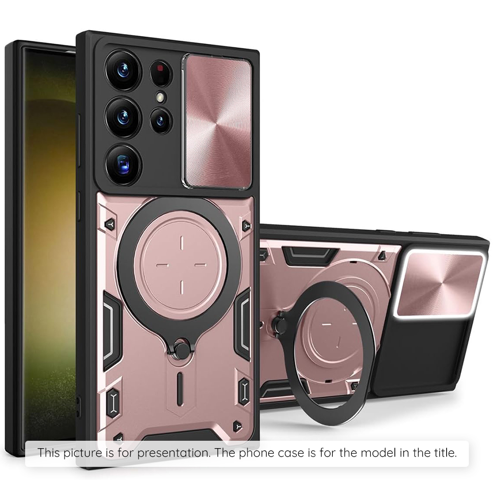 Techsuit CamGuard Pro pro Xiaomi Redmi Note 15 Pro+ 5G / Poco M8 Pro 5Grůžově zlatá