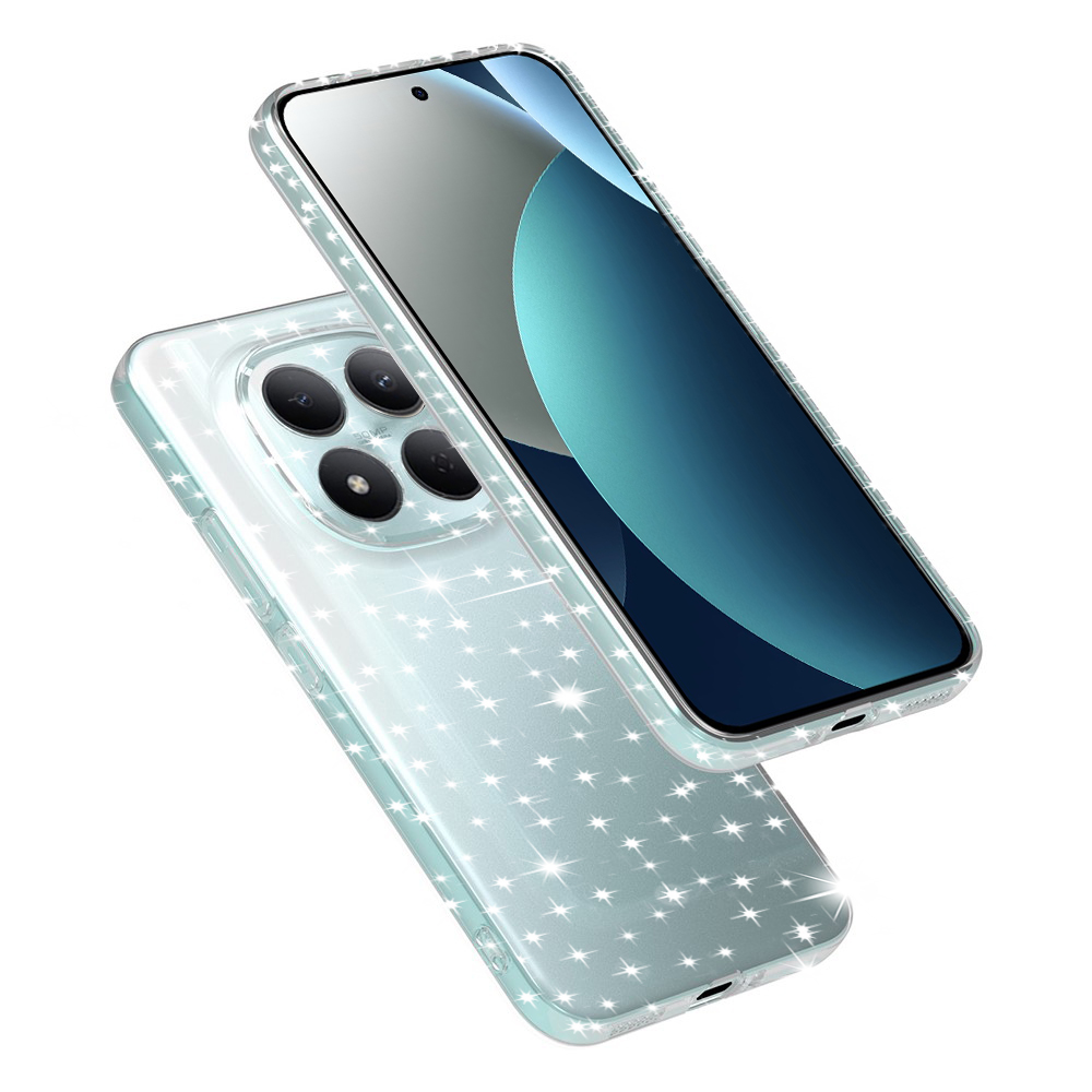 Techsuit - SparkleSkin Series - Xiaomi Redmi Note 15 Pro 5G - průhledný