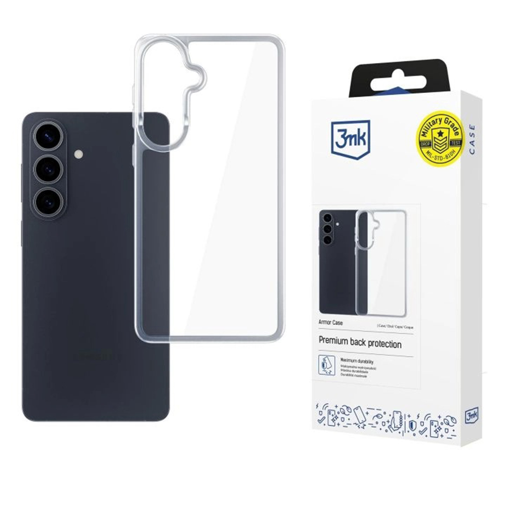 3mk - Armor Case - Samsung Galaxy S26 Plus - transparentní
