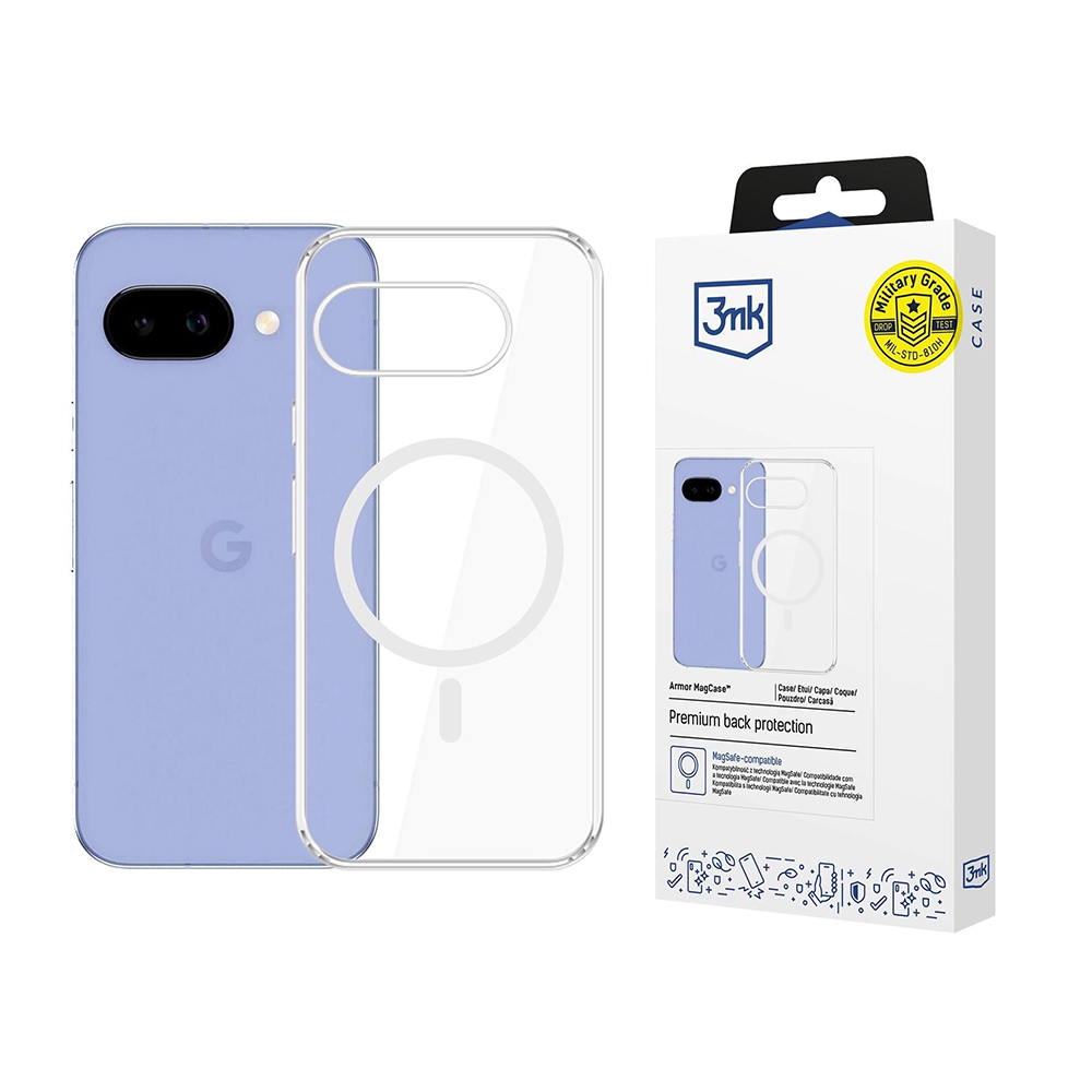 3mk - Armor MagCase - Google Pixel 10a - průhledný