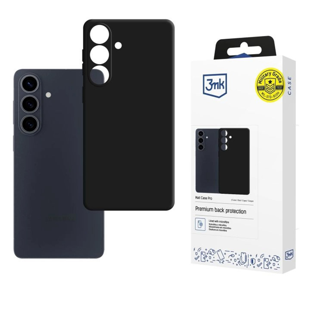 3mk Matt Case Pro pro Samsung Galaxy S26 Plusčerné