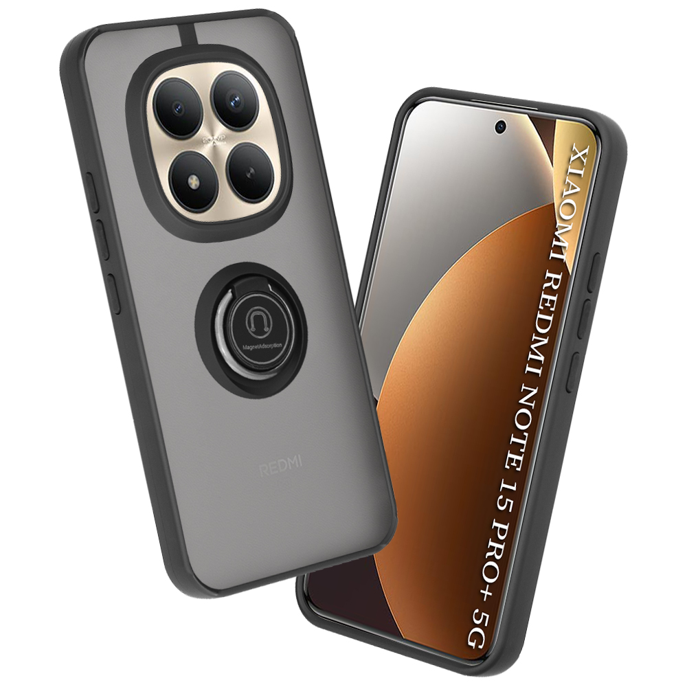 Techsuit - Glinth - Xiaomi Redmi Note 15 Pro+ 5G / Poco M8 Pro 5G - Černá