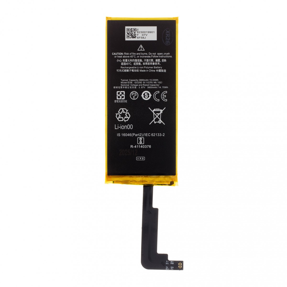 Baterie G025E-B Google Pixel 4a 5G 3885mAh Li-Pol (OEM)