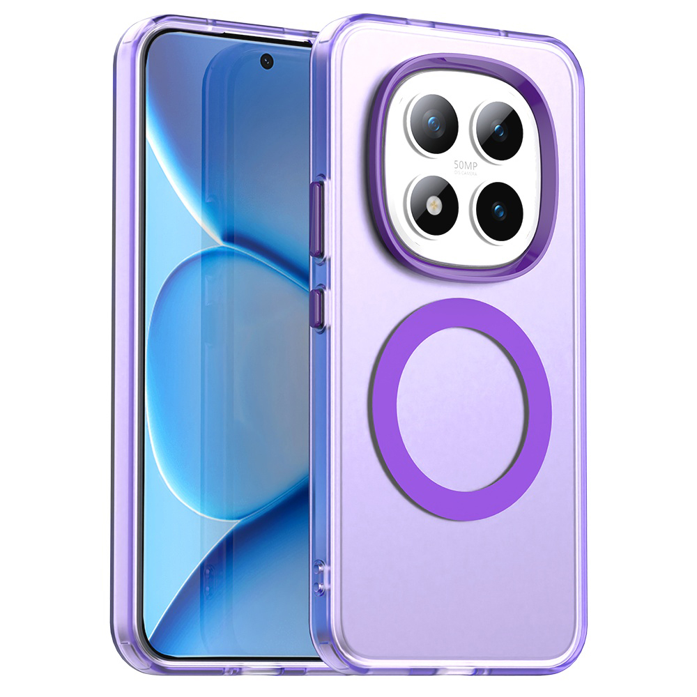 Techsuit - CandyCase MagSafe - Xiaomi Redmi Note 15 Pro+ 5G / Poco M8 Pro 5G - Fialová