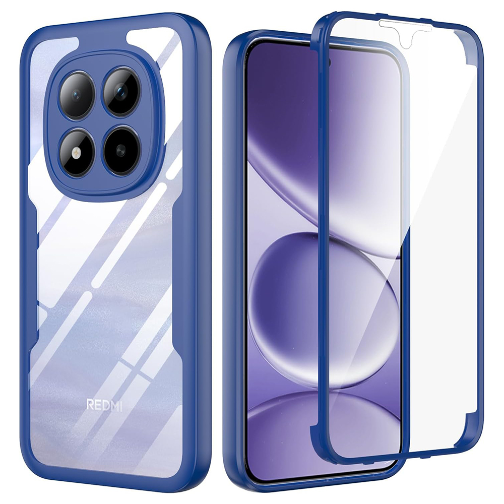 Techsuit - ColorVerse 360 Series + Ochrana displeje - Xiaomi Redmi Note 15 Pro+ 5G / Poco M8 Pro 5G - Modrá