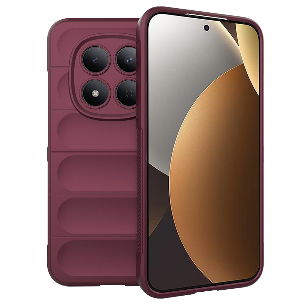 Techsuit - Magic Shield - Xiaomi Redmi Note 15 Pro 5G - Vínová