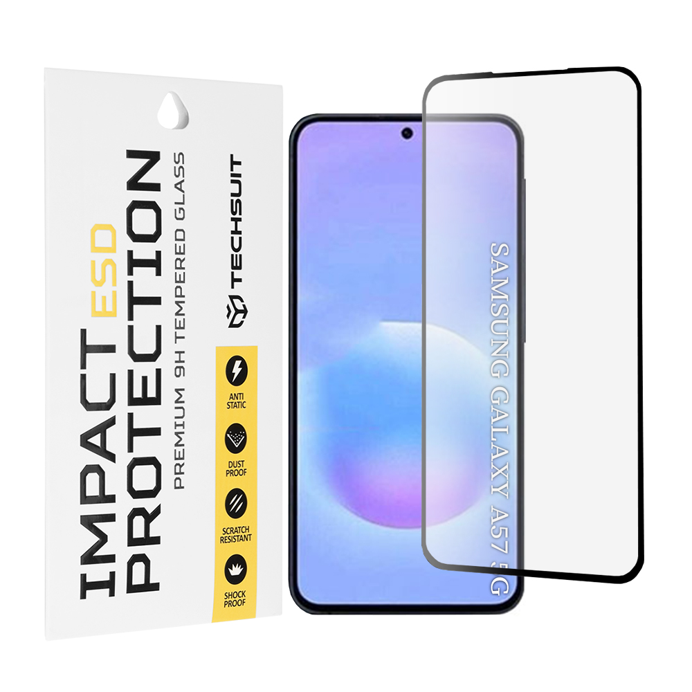 Techsuit - ESD sklo - Samsung Galaxy A57 5G - Černá