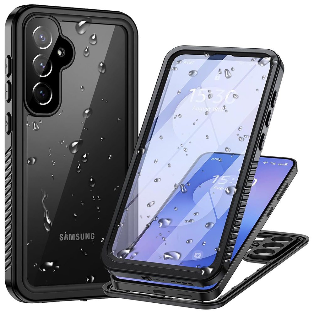 ShellBox - Voděodolné pouzdro IP68 - Samsung Galaxy S25 FE - Černá
