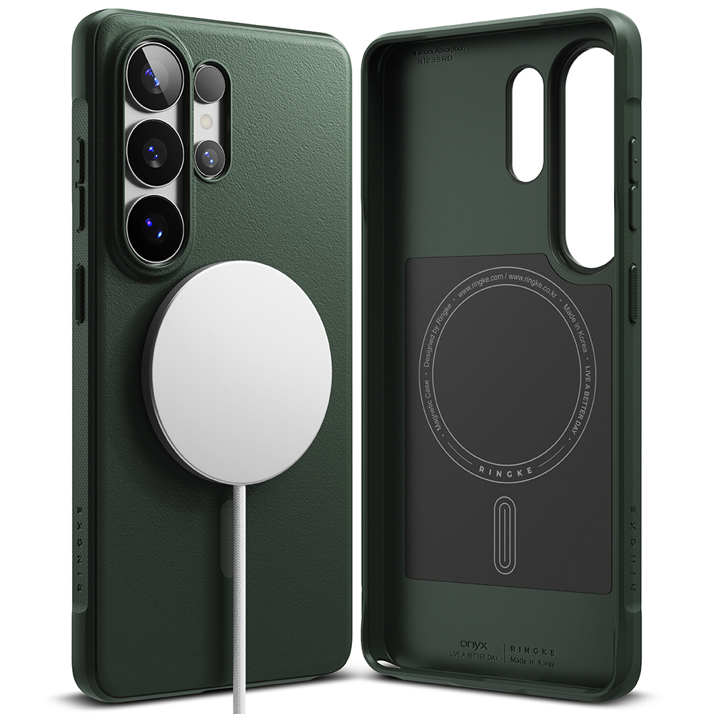 Ringke - Onyx MagSafe - Samsung Galaxy S26 Ultra - Tmavě zelená