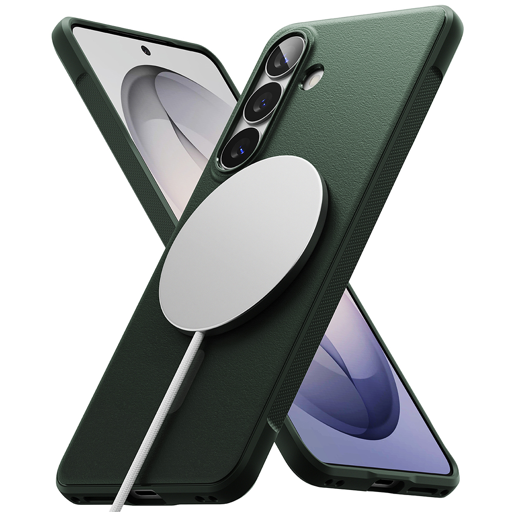 Ringke - Onyx MagSafe - Samsung Galaxy S26 - Tmavě zelená