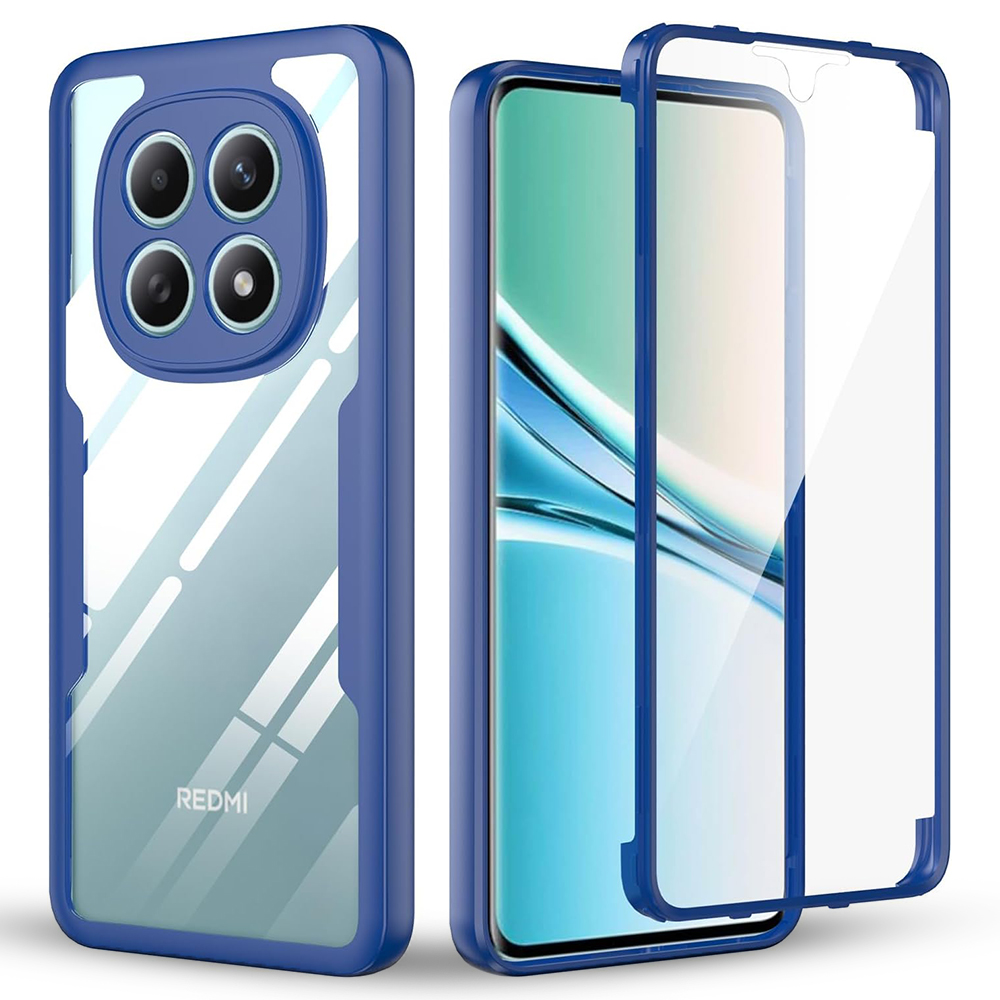 Techsuit - ColorVerse 360 Series + Ochrana displeje - Xiaomi Redmi Note 15 4G - Modrá
