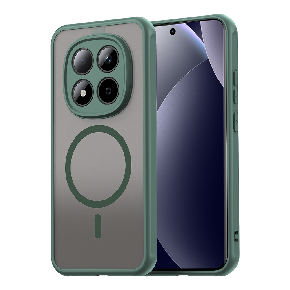 Techsuit - HaloFrost II MagSafe - Xiaomi Redmi Note 15 Pro 5G - Zelená