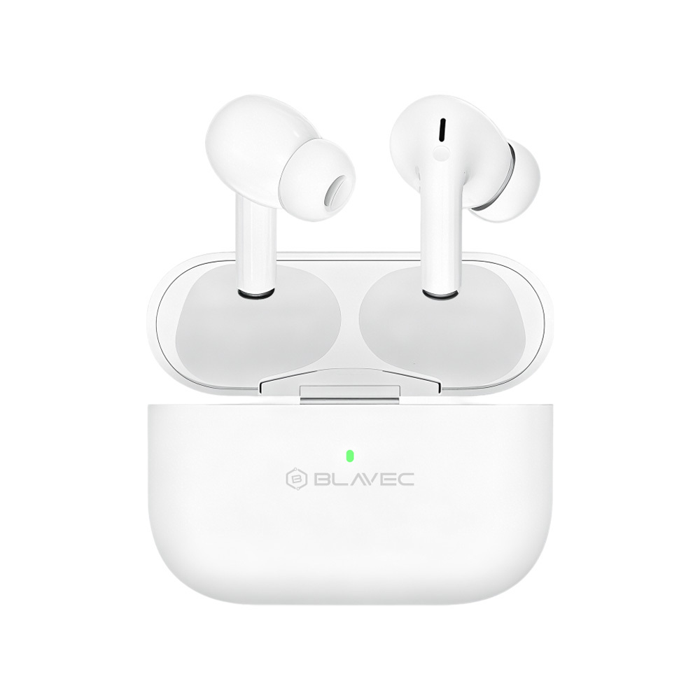 Bezdrátová sluchátka Blavec Bluetooth TWS BW-05 Flow (BW05F-W) bílá