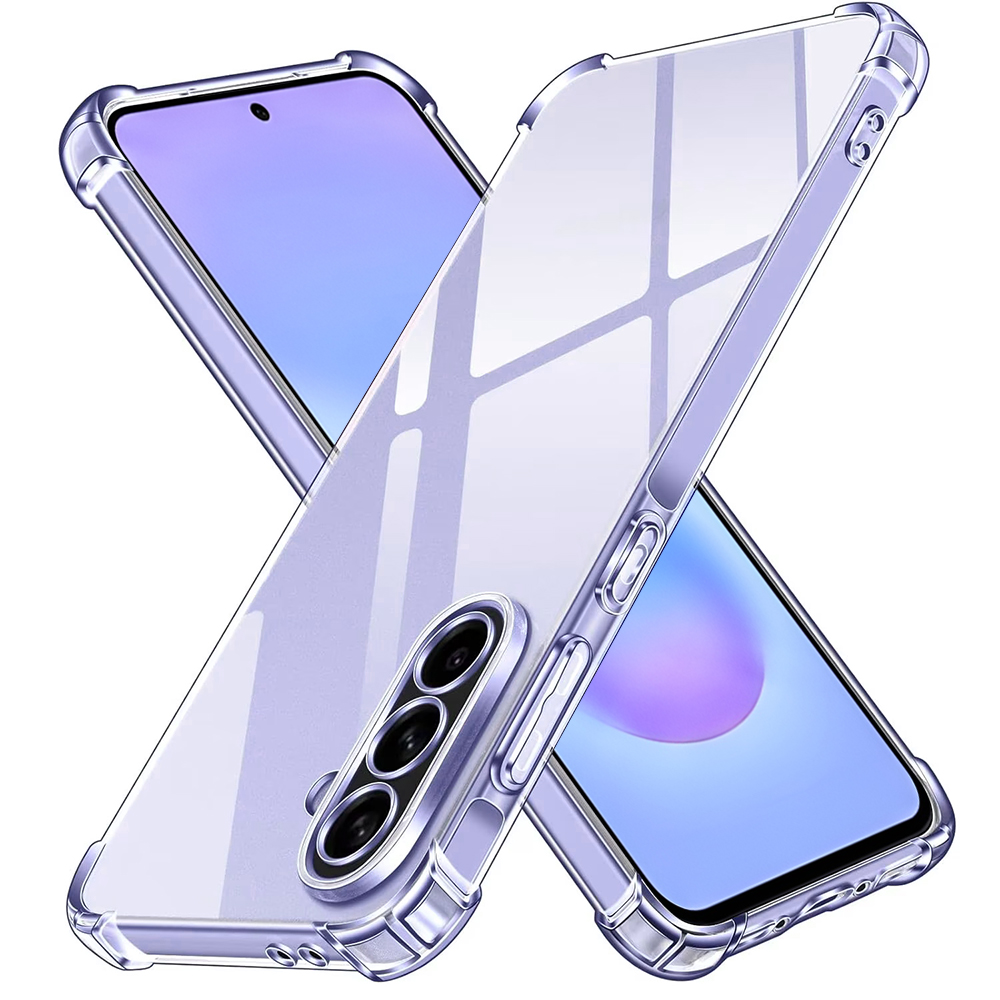 Techsuit - Shockproof Clear Silicone - Samsung Galaxy A57 5G - Čirá