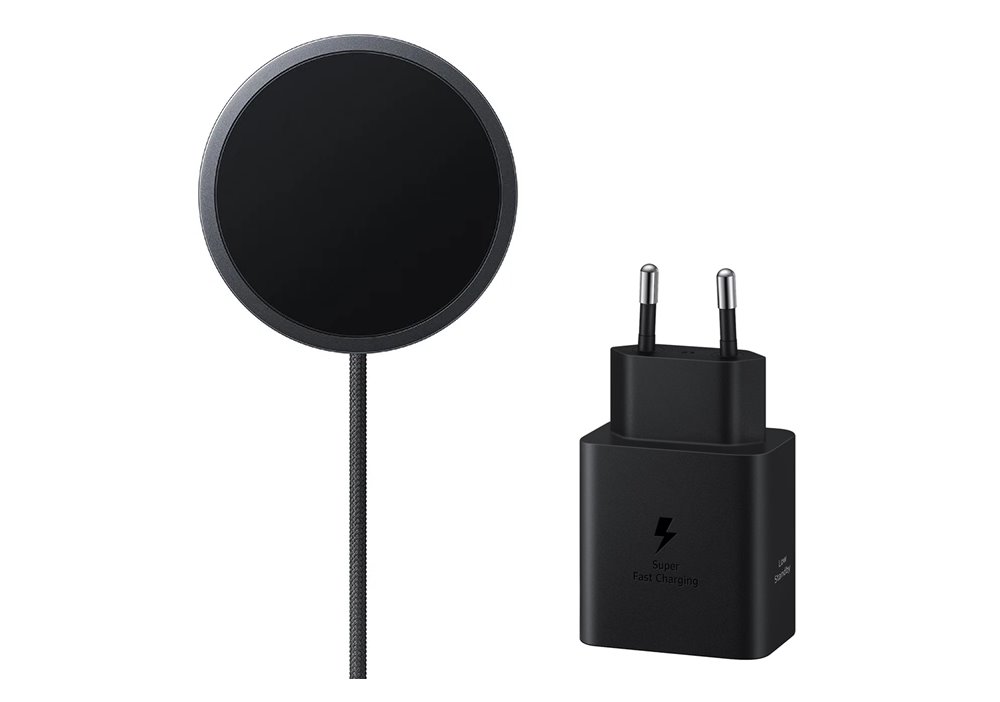 Magnetická bezdrátová rychlonabíječka EP-P2900TBE Samsung 25W Dark Grey + Adaptér 45W
