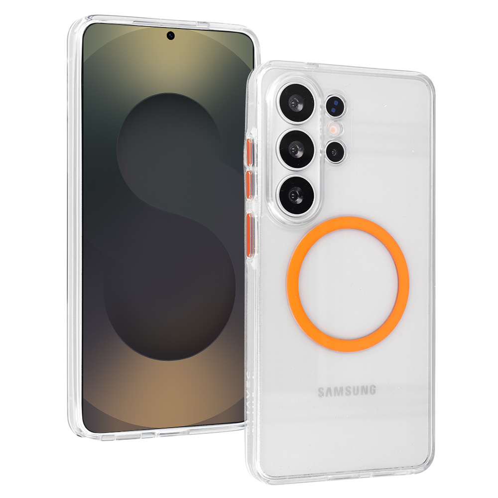 Kryt Liavec Pure pro Samsung Galaxy S26 Ultra oranžový