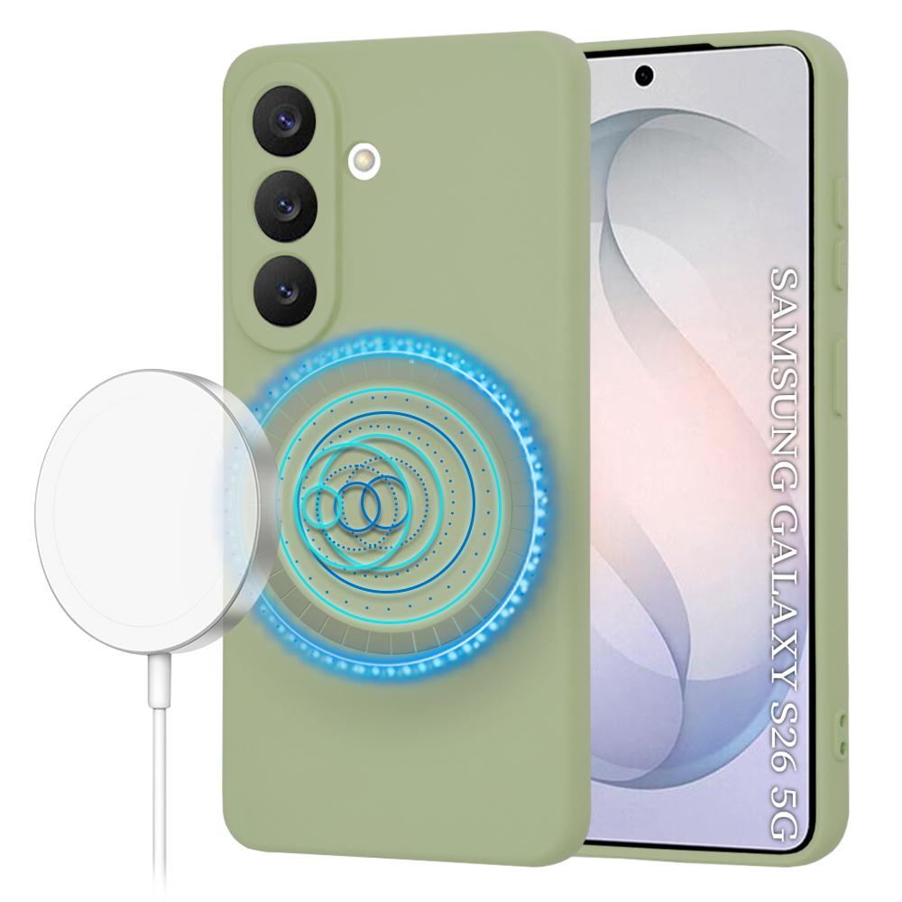Techsuit - SoftFlex MagSafe - Samsung Galaxy S26 - Matcha