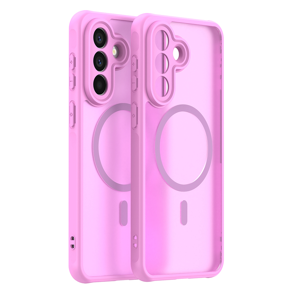 Techsuit - HaloFrost II MagSafe - Samsung Galaxy A57 5G - Růžová