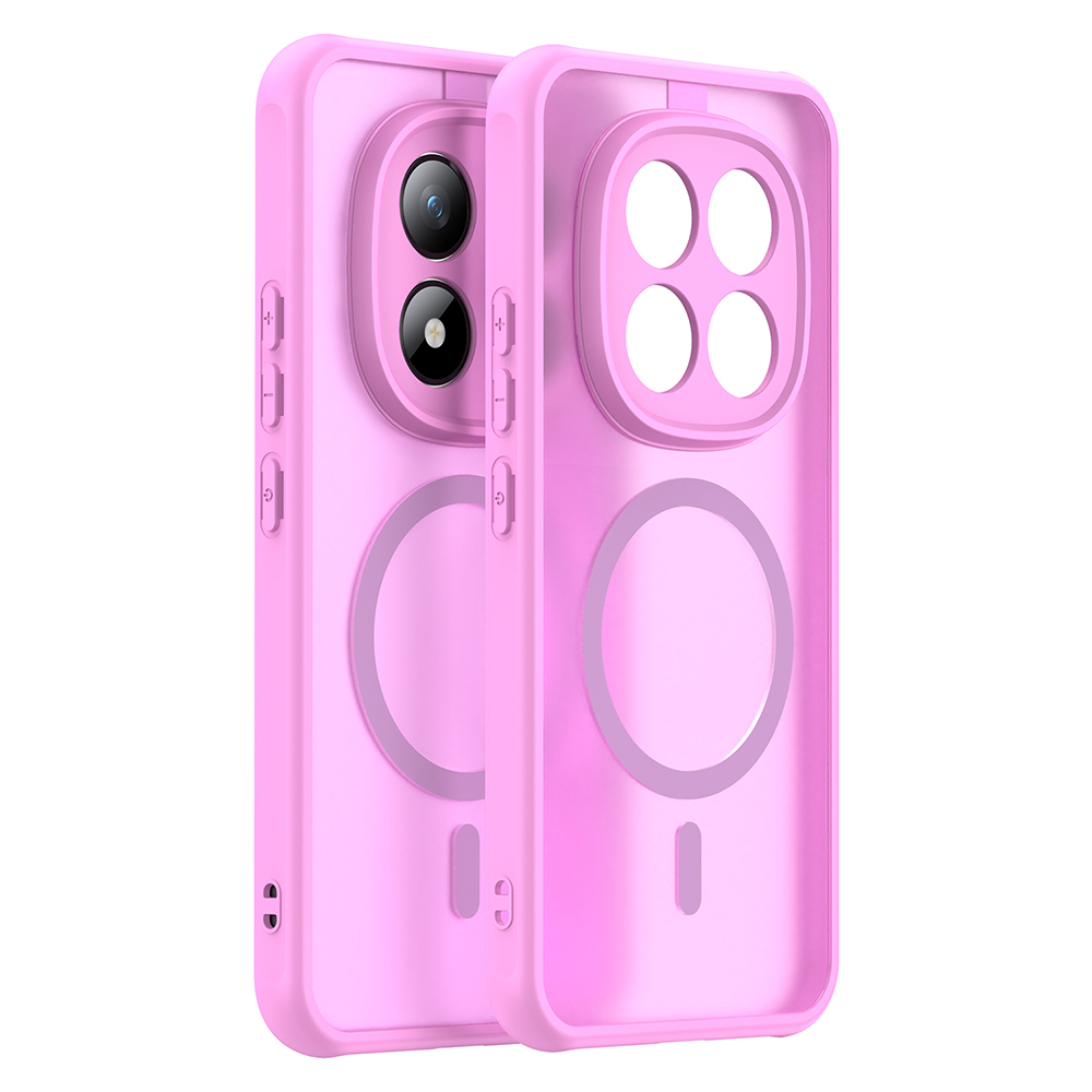 Techsuit - HaloFrost II MagSafe - Xiaomi Redmi Note 15 Pro+ 5G / Poco M8 Pro 5G - Růžová
