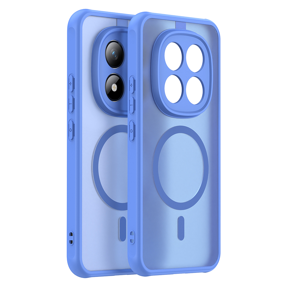 Techsuit - HaloFrost II MagSafe - Xiaomi Redmi Note 15 Pro+ 5G / Poco M8 Pro 5G - Nebesky modrá