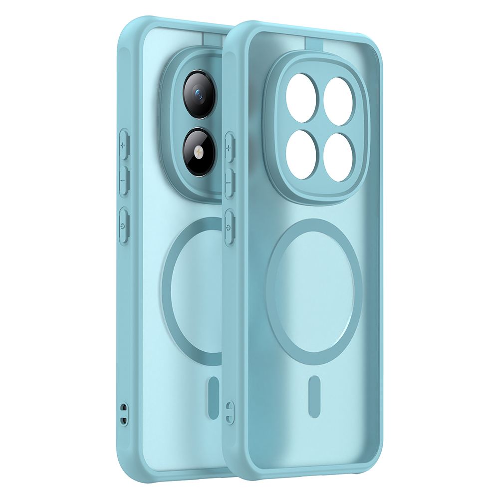 Techsuit - HaloFrost II MagSafe - Xiaomi Redmi Note 15 Pro+ 5G / Poco M8 Pro 5G - Mátově zelená
