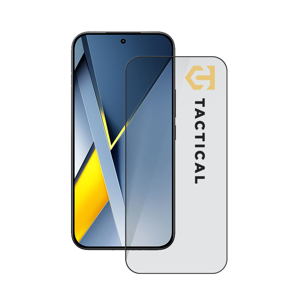 Tvrzené sklo Tactical Glass Shield 5D pro Poco F8 Ultra černé
