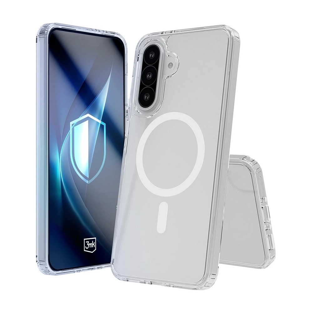 3mk - Odolný kryt Armor MagCase - Samsung Galaxy A56 5G / A36 5G - Průhledná
