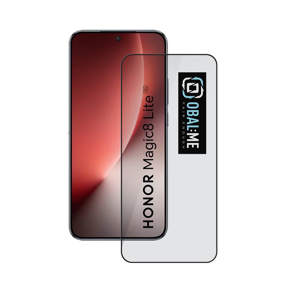 Tvrzené sklo OBAL:ME 5D pro Honor Magic8 Lite černé