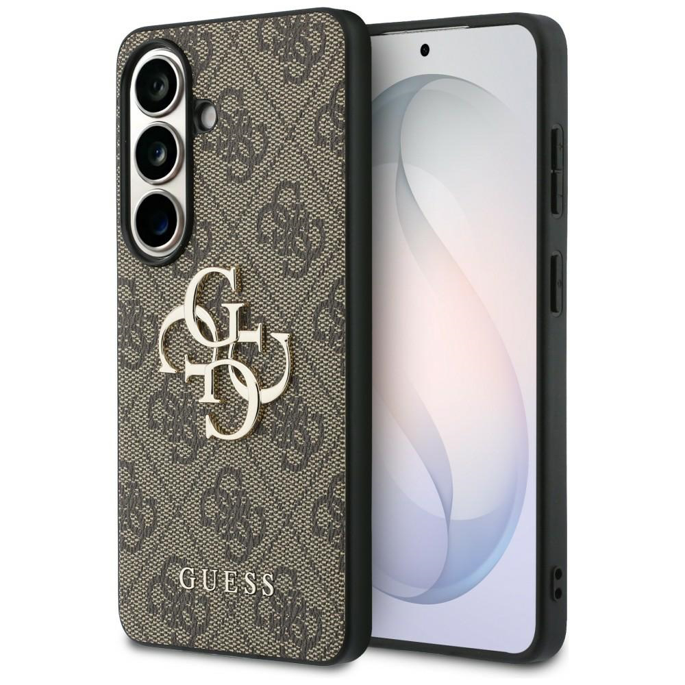 Guess - Pevný kryt 4G Big Metal Logo (GUHCS26S4GMGBR) - Samsung Galaxy S26 - Hnědá