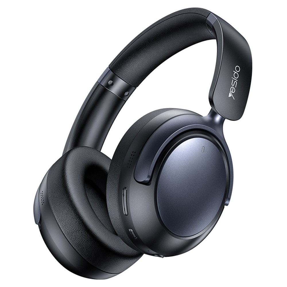Yesido - Bezdrátová sluchátka (EP07) - s Bluetooth V5.3, Hybridní ANC, ENC, 500mAh - Černá