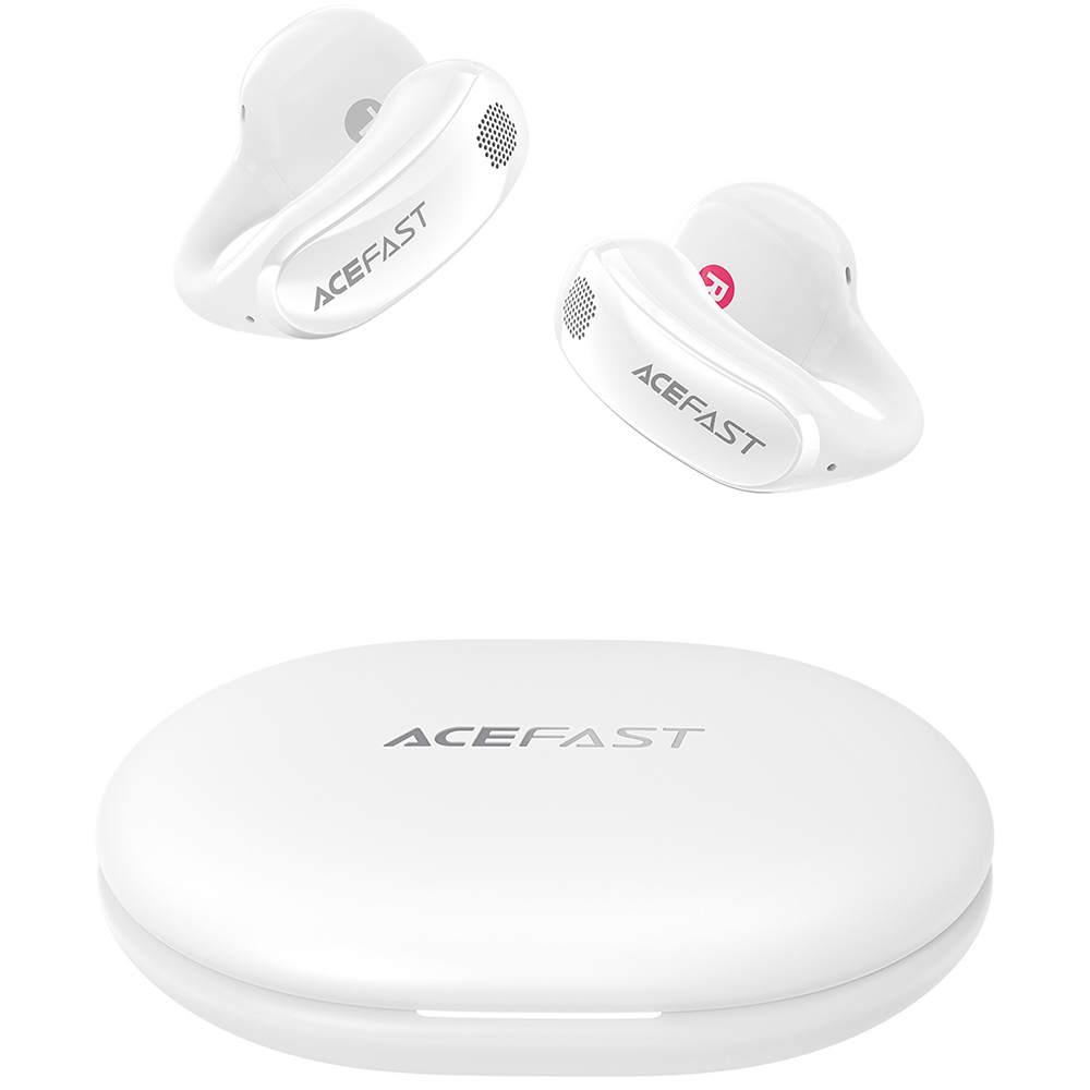 Acefast - Bezdrátová sluchátka Aceclip Pro (FA006) - bílá