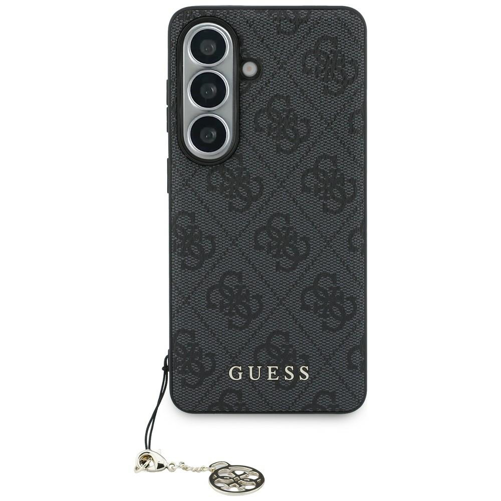 Guess - Kryt Hardcase 4G Classic Logo Charm (GUHMS26SGF4GGR) - Samsung Galaxy S26 - černý