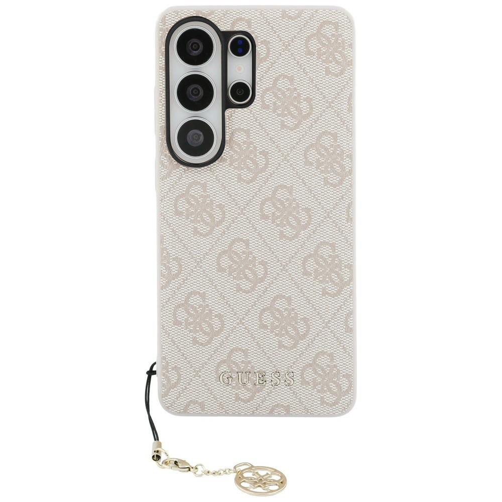 Guess - Kryt Hardcase 4G Classic Logo Charm (GUHMS26LGF4GPI) - Samsung Galaxy S26 Ultra - růžový