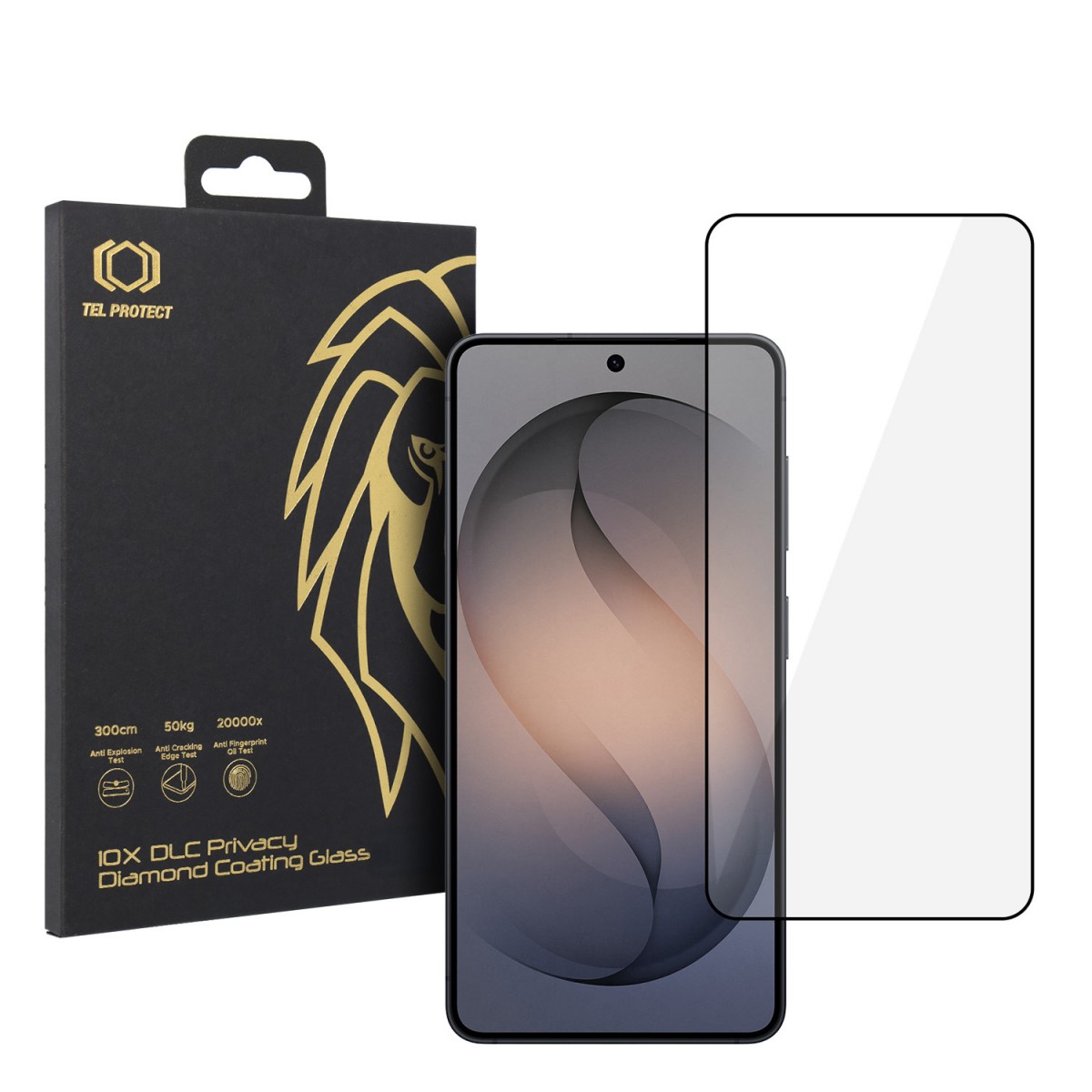 Tvrzené sklo Tel Protect 10X HD DLC Diamond Coating pro Samsung Galaxy S26 Plus