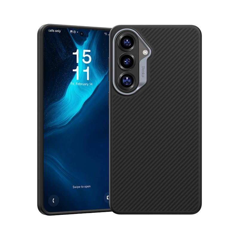 Kryt Benks Magnetic Armor Pro Kevlar s kovovým rámečkem 600D (G048) pro Samsung Galaxy S26 černý